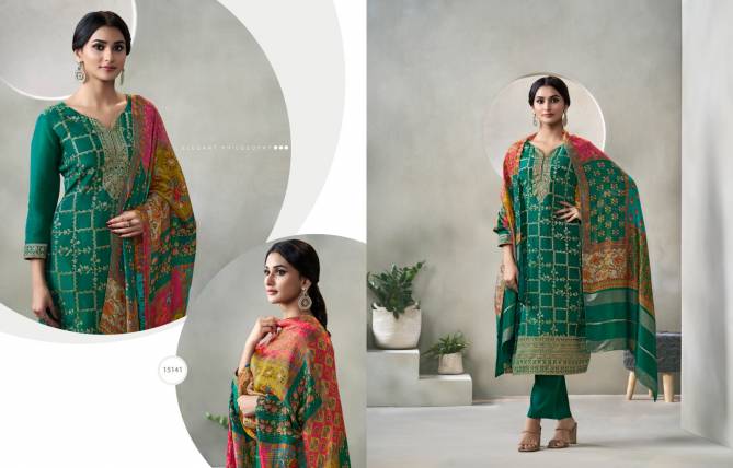 Glory By Zisa Crystal weaving jacquard Salwar Kameez Order In India